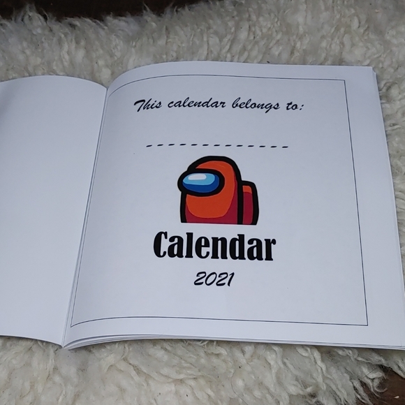 Among Us Calendar - Picture 3 of 4